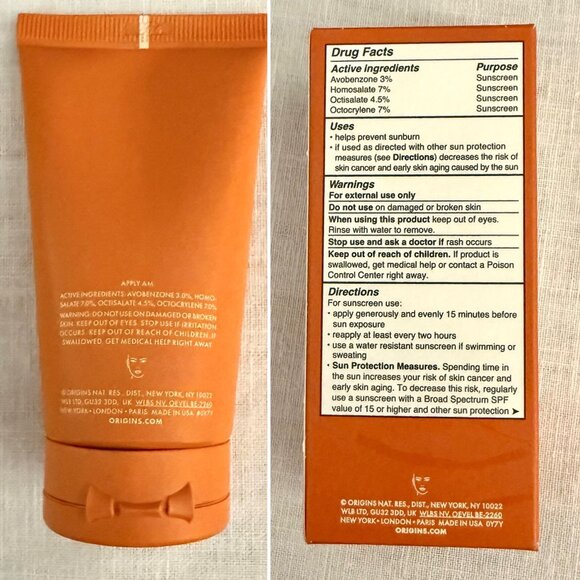 Origins Ginzing SPF 30 Daily Moisturizer Broad Spectrum Full Size 1.7 Fl Oz - Picture 6 of 6
